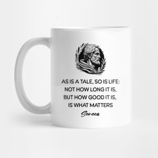 Seneca Stoicism Quotes Mug